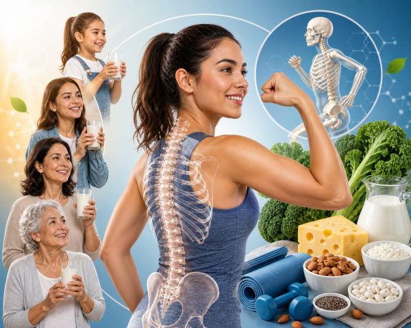 Calcium and Bone Health: Building Strong Bones at Every Age